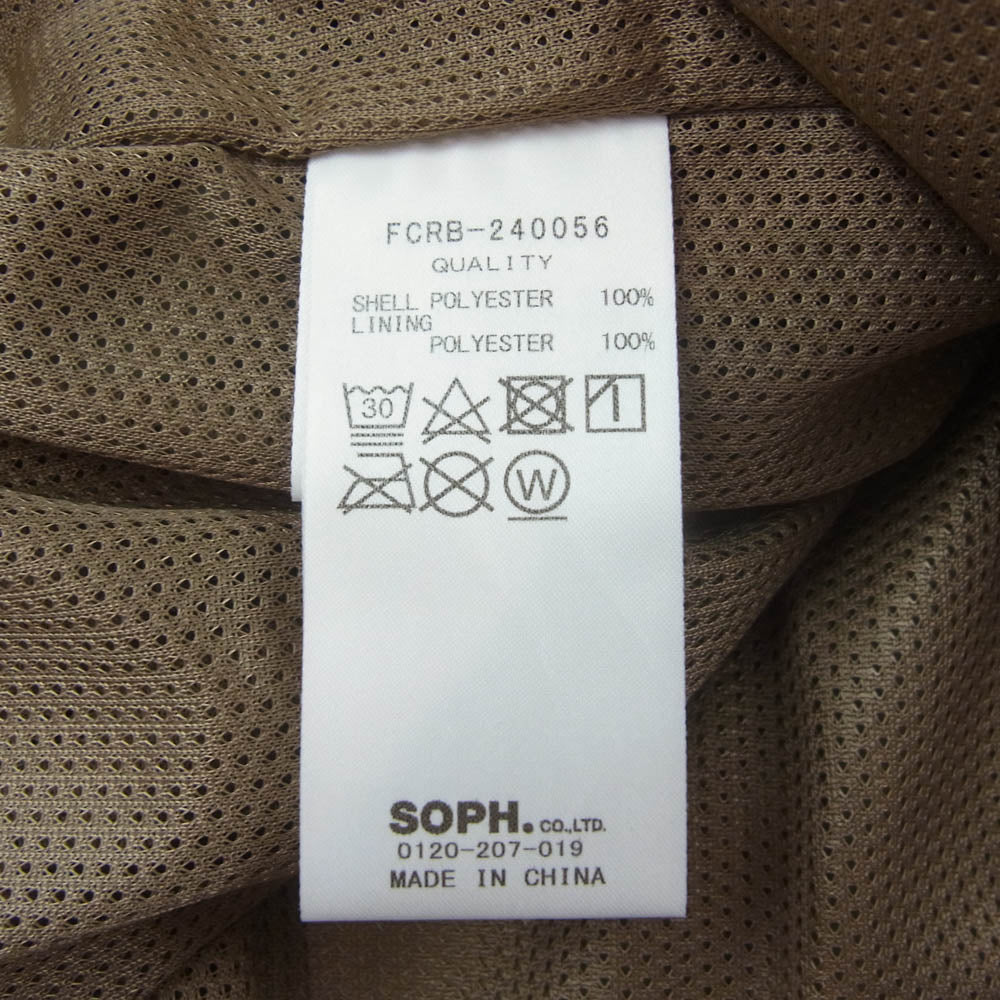 F.C.R.B. エフシーアールビー 24SS FCRB-240056 VENTILATION TRAINING VEST ベンチレーション トレーニング ベスト ベージュ系 S【新古品】【未使用】【中古】