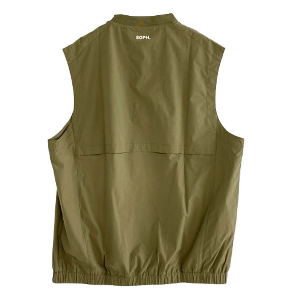 F.C.R.B. エフシーアールビー 24SS FCRB-240056 VENTILATION TRAINING VEST ベンチレーション トレーニング ベスト L カーキ系 L【新古品】【未使用】【中古】