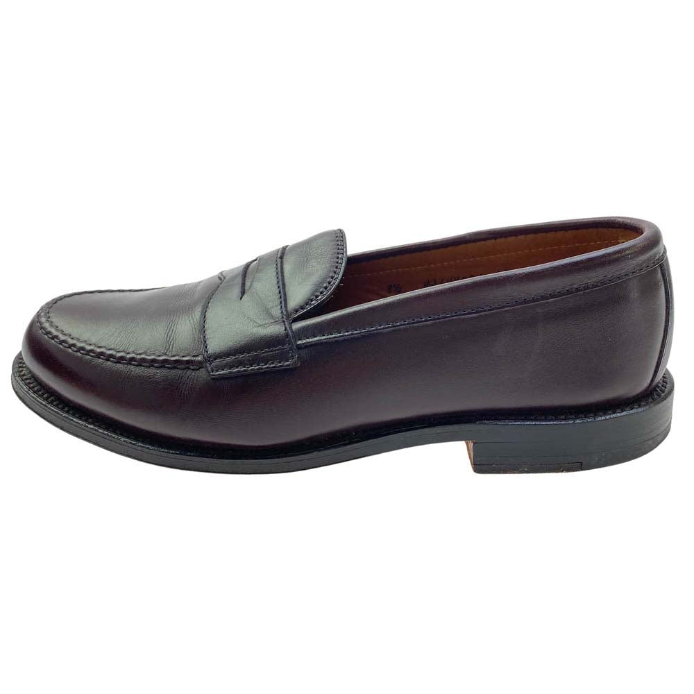 ALDEN オールデン 984 CALF PENNY LOAFER カーフレザー コイン ペニーローファー 革靴 バーガンディ バーガンディ系 8.5【中古】