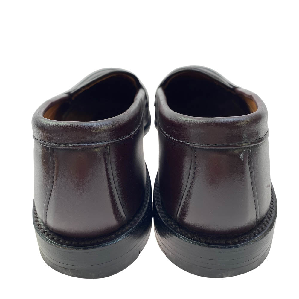 ALDEN オールデン 984 CALF PENNY LOAFER カーフレザー コイン ペニーローファー 革靴 バーガンディ バーガンディ系 8.5【中古】