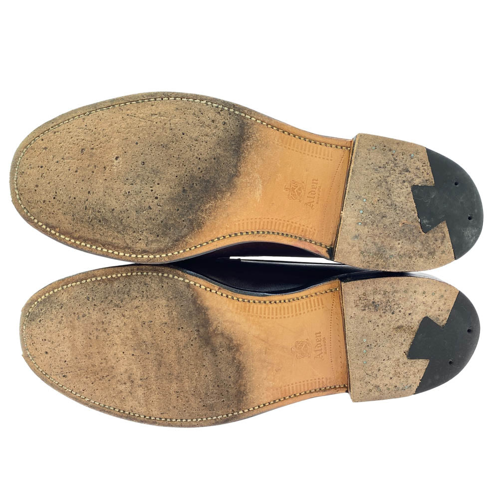 ALDEN オールデン 984 CALF PENNY LOAFER カーフレザー コイン ペニーローファー 革靴 バーガンディ バーガンディ系 8.5【中古】