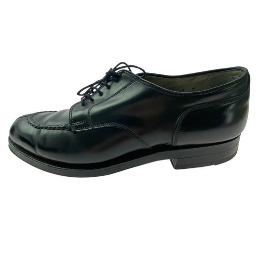 ALDEN オールデン 2451 コードバン Uチップ レースアップ レザー シューズ 革靴 ブラック系 7.5【中古】