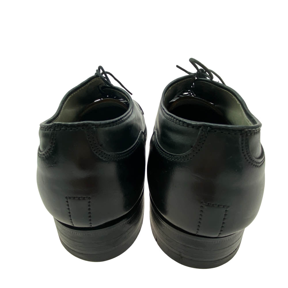 ALDEN オールデン 2451 コードバン Uチップ レースアップ レザー シューズ 革靴 ブラック系 7.5【中古】
