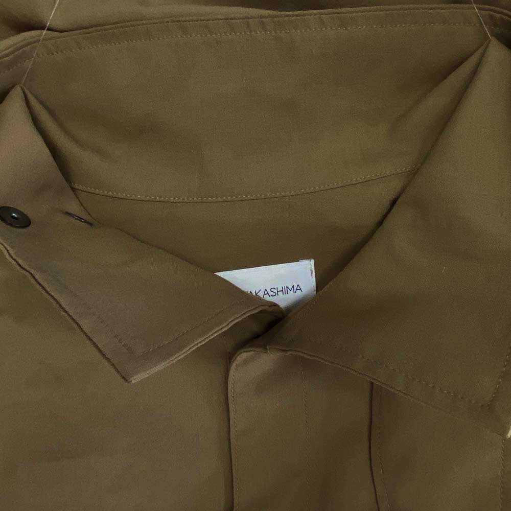 リョウ タカシマ ウール プルオーバー ハイネック ベスト グレー系 FREE【中古】