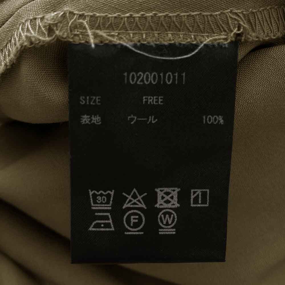 リョウ タカシマ ウール プルオーバー ハイネック ベスト グレー系 FREE【中古】