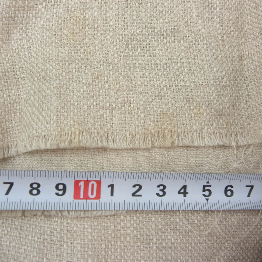 ベッドフォード 19SS 19SS-B-PT08-1 Wide Shorts リネン 裾カットオフ ベルテッド ワイド ショーツ ハーフ ショート パンツ ベージュ系 1【中古】