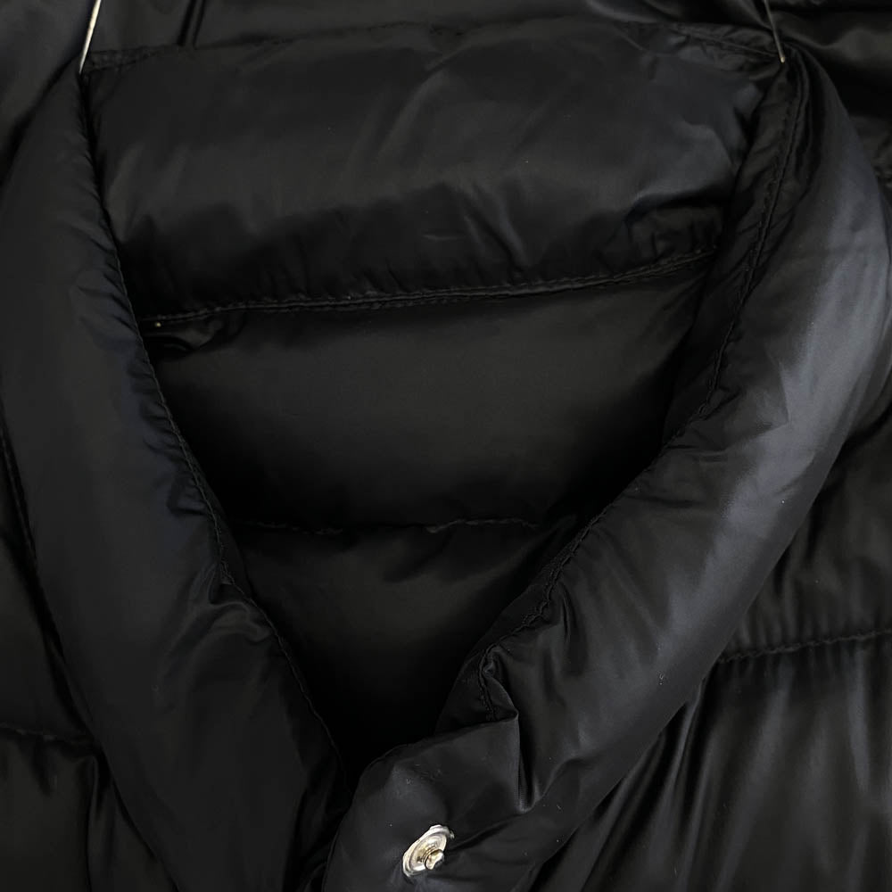 MONCLER モンクレール J20931A10200 LIANE ロゴワッペン ナイロン ダウン ベスト ブラック系 3【極上美品】【中古】