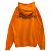 CHROME HEARTS クロムハーツ（原本無） × OFF-WHITE オフホワイト HD PLVR V OFF WHITE ロゴ バックプリント プルオーバー パーカー オレンジ系 XXL【中古】