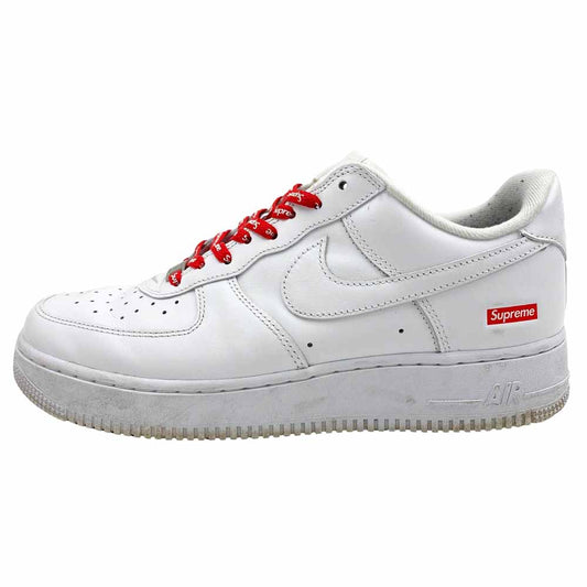 Supreme シュプリーム 25AW CU9225-100 Nike Air Force 1 Low ナイキ エアフォース1 ロー スニーカー ホワイト系 27cm【中古】