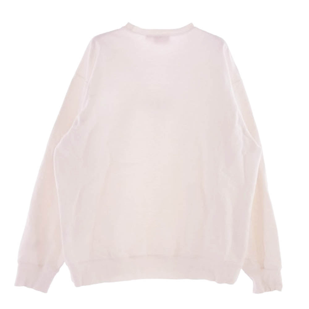 Supreme シュプリーム 21SS Gonz Logo Crewneck ゴンズ ロゴ クルーネック スウェット ホワイト系 XL【中古】