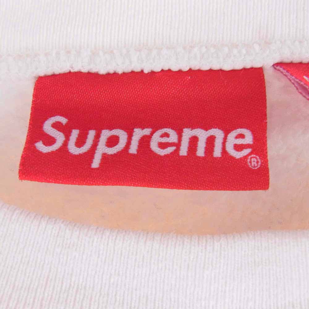 Supreme シュプリーム 21SS Gonz Logo Crewneck ゴンズ ロゴ クルーネック スウェット ホワイト系 XL【中古】