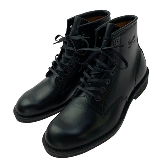 Danner ダナー D212106 WORK 6 INCH TOP ワーク 6インチ トップ レザー レースアップ ブーツ シューズ ブラック系 7.5【極上美品】【中古】