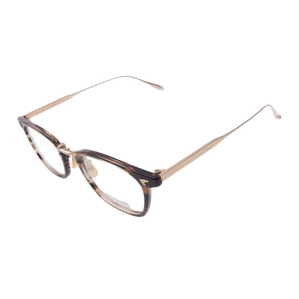 BJ CLASSIC BJ クラシック com-554gt COMBI コンビ 眼鏡 メガネ アイウェア ブラウン系 49□22-148【新古品】【未使用】【中古】
