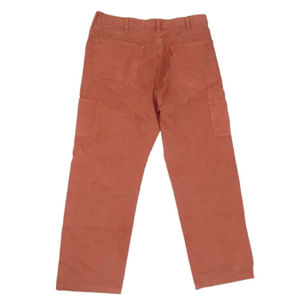Levi's リーバイス STAY LOOSE CARPENTER JEANS ステイ ルーズ カーペンター ジーンズ デニム パンツ バーガンディー系 36【中古】