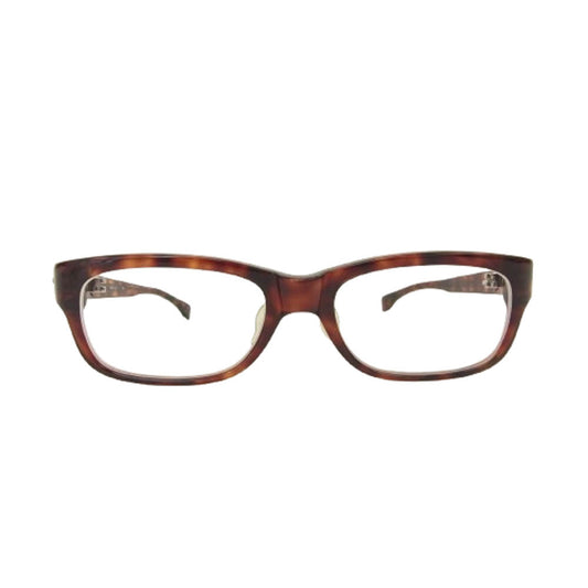 フォーナインズ NP-91 度入りレンズ スクエア 眼鏡 アイウェア ブラウン系 53□18 137【中古】