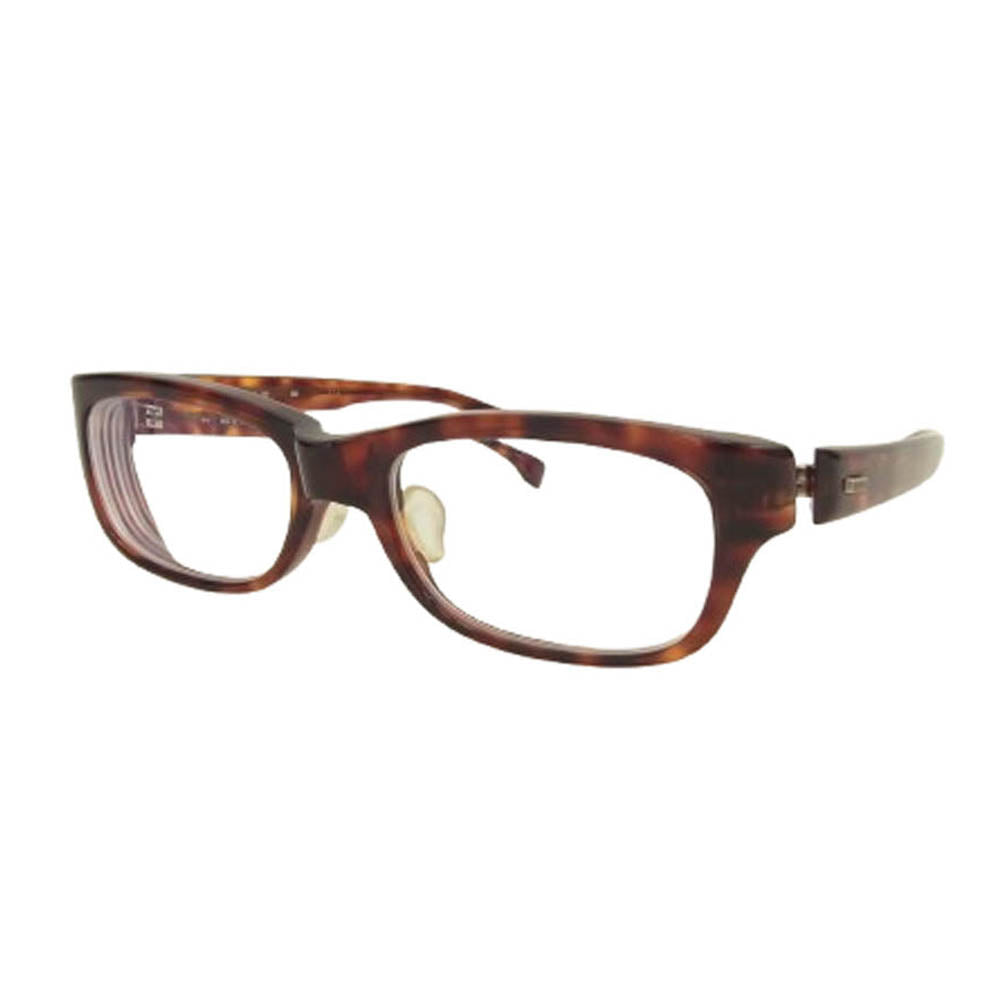 フォーナインズ NP-91 度入りレンズ スクエア 眼鏡 アイウェア ブラウン系 53□18 137【中古】