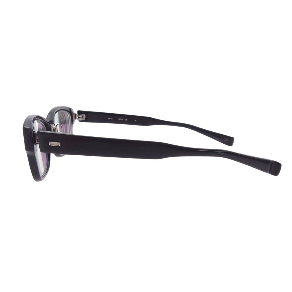 フォーナインズ NP-17 度入りレンズ スクエア メガネ 眼鏡 アイウェア ブラック系 54□16　138【中古】