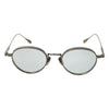 CHROME HEARTS クロムハーツ（原本無） THICK AS アンティークシルバー ラウンド メタルフレーム サングラス 眼鏡 アイウェア 48□22-151 替え純正レンズ付 48□22-151【中古】