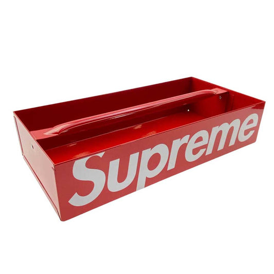 Supreme シュプリーム 24SS mac tools tote tray スチール製 トート トレイ Red レッド系【新古品】【未使用】【中古】
