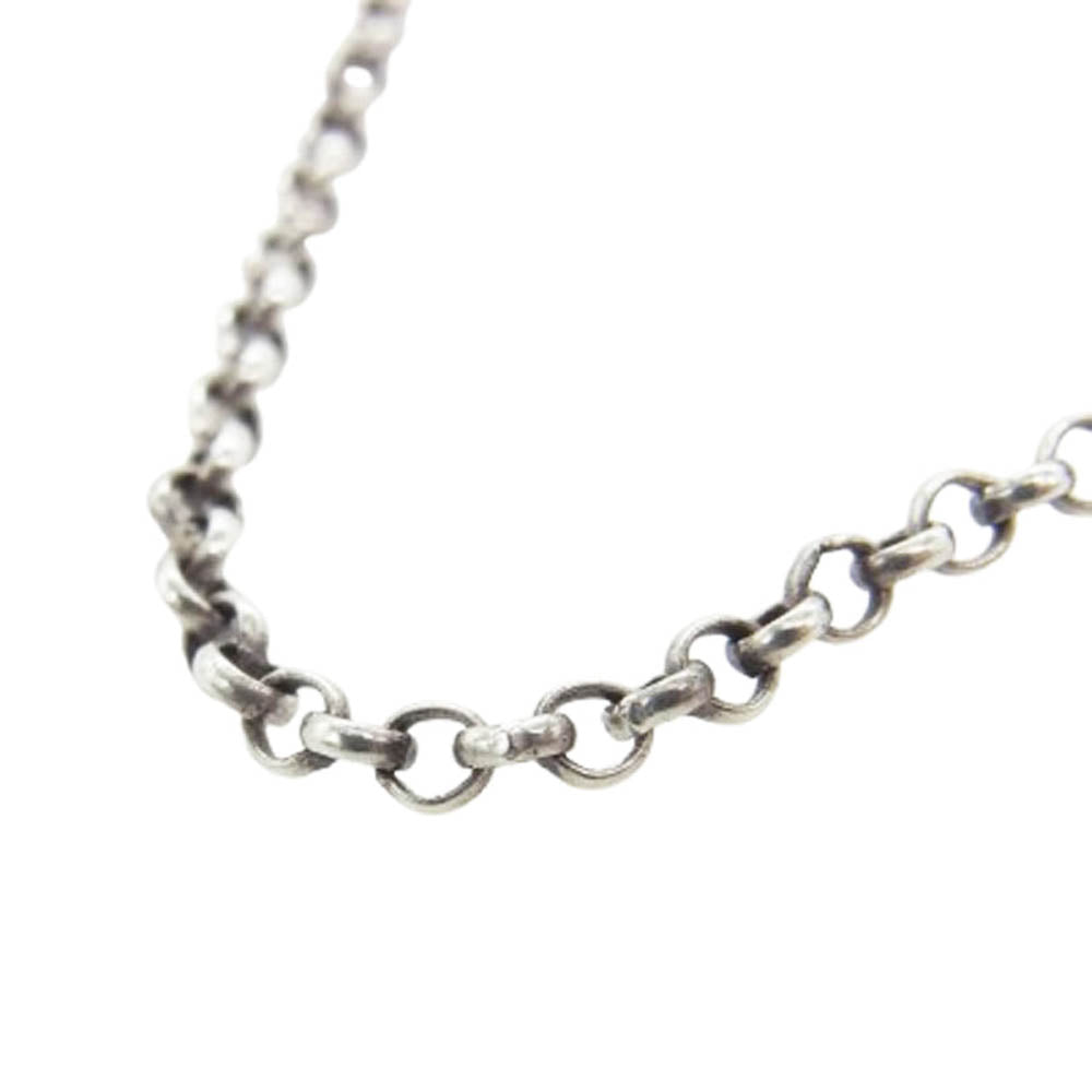 CHROME HEARTS クロムハーツ（原本無） NECKCHAIN 24INCH 24インチ ロール チェーン ネックレス シルバー系【中古】