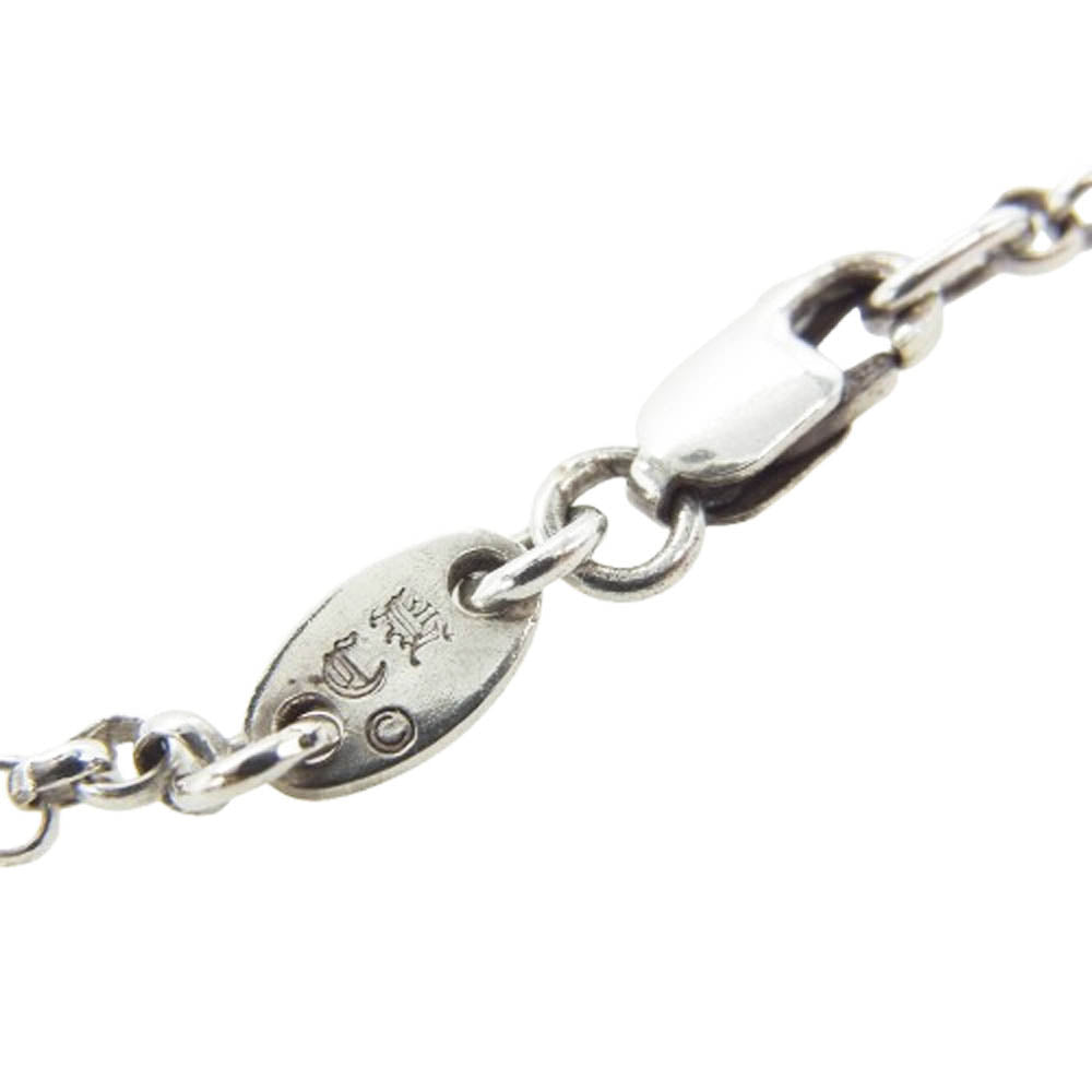 CHROME HEARTS クロムハーツ（原本無） NECKCHAIN 24INCH 24インチ ロール チェーン ネックレス シルバー系【中古】