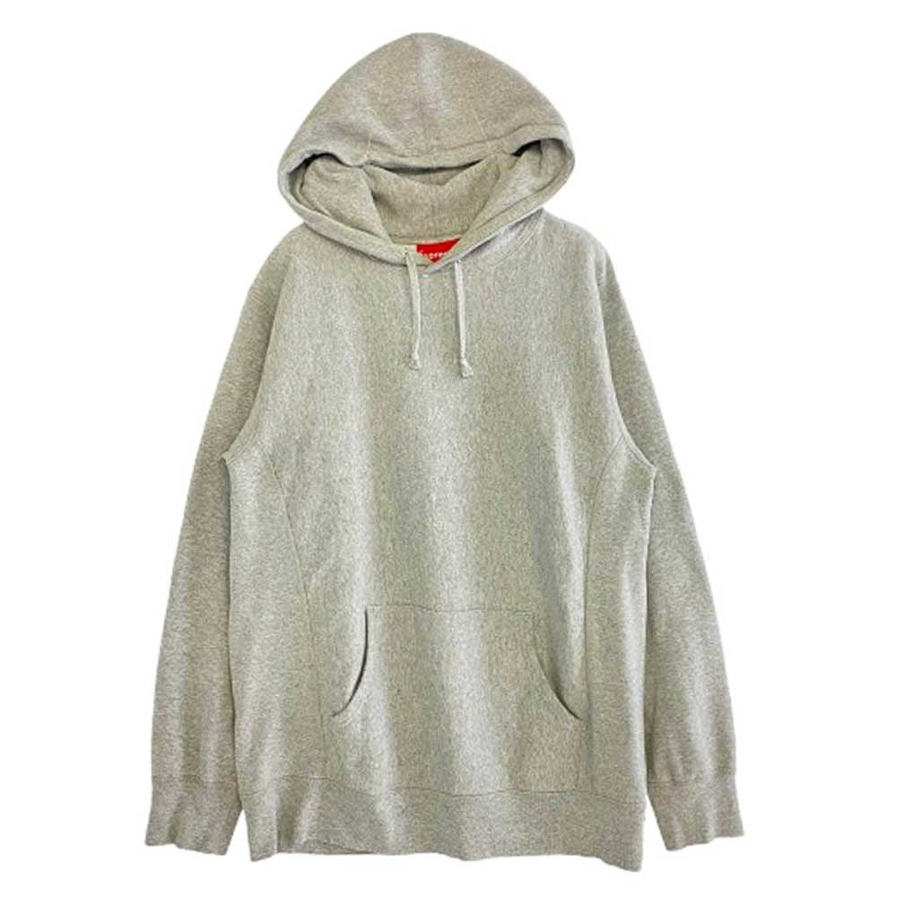 Supreme シュプリーム 16SS Alessandro Mendini アレッサンドロ メンディーニ Mendini Gun Hooded Sweatshirt ガン プリント フーディ スウェット パーカー グレー系 L【中古】