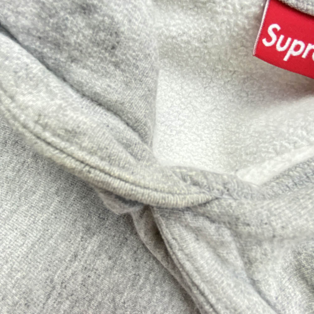 Supreme シュプリーム 16SS Alessandro Mendini アレッサンドロ メンディーニ Mendini Gun Hooded Sweatshirt ガン プリント フーディ スウェット パーカー グレー系 L【中古】