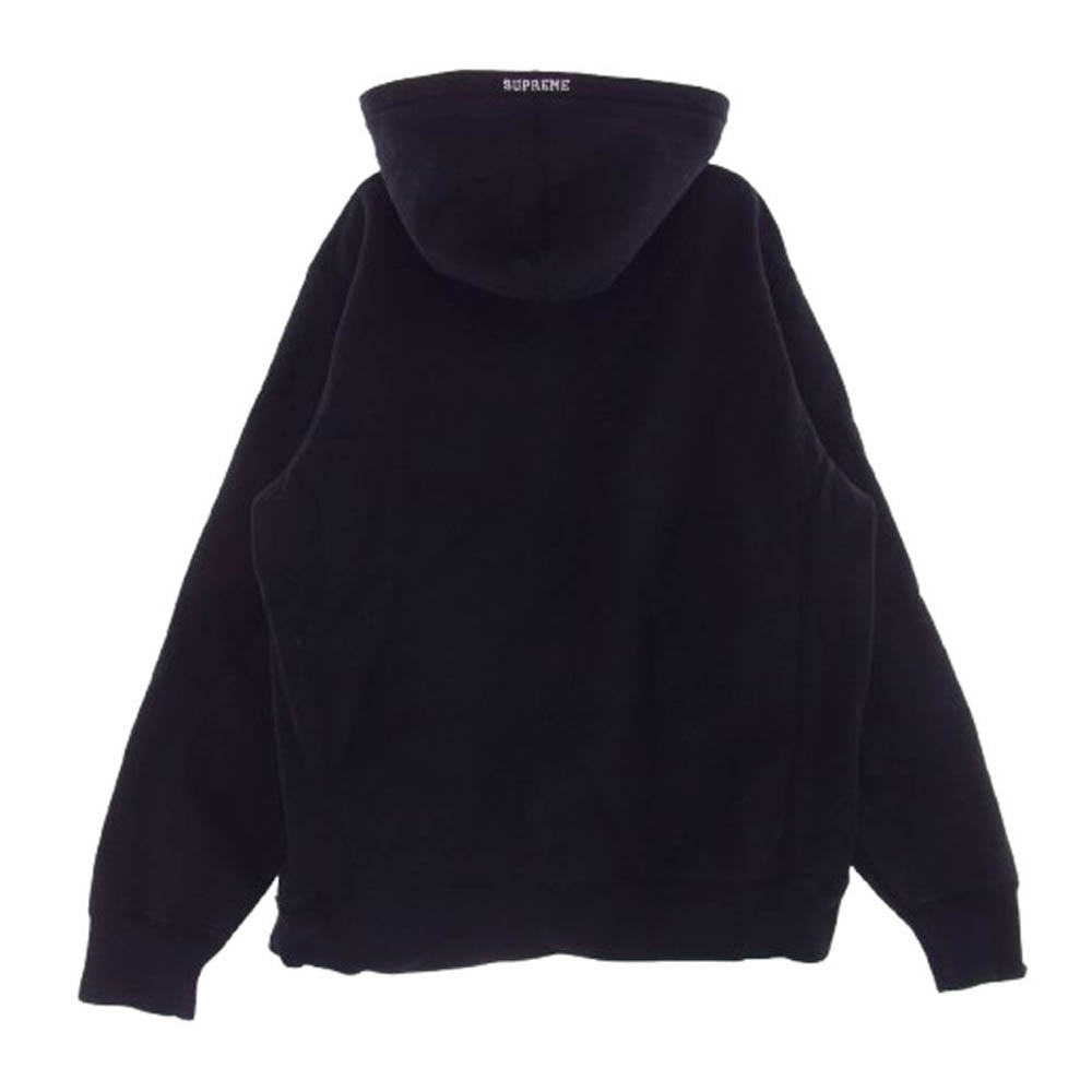 Supreme シュプリーム 19AW S Logo Hooded Sweatshirt Sロゴ フーデッド スウェットシャツ プルオーバー パーカー ブラック系 L【中古】