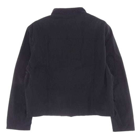 PORTER CLASSIC ポータークラシック PC-057-1722 PARAFFIN CORDUROY DOUBLE RIDERS JACKET パラフィン加工 コーデュロイ ダブル ライダース ジャケット ブラック系 M【中古】