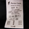 PORTER CLASSIC ポータークラシック PC-057-1722 PARAFFIN CORDUROY DOUBLE RIDERS JACKET パラフィン加工 コーデュロイ ダブル ライダース ジャケット ブラック系 M【中古】