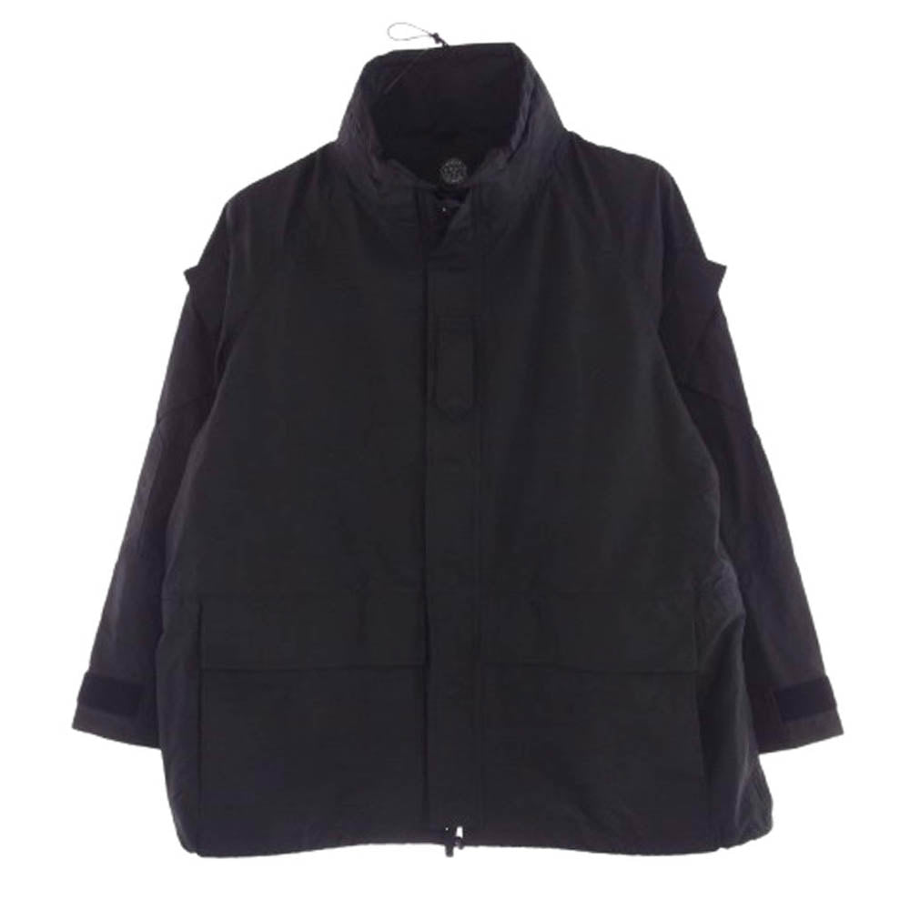 PORTER CLASSIC ポータークラシック 24AW PC-026-2988 WEATHER MILITARY JACKET ウェザー ミリタリー ジャケット ブラック系 2【中古】