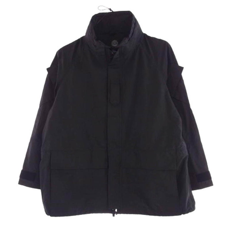 PORTER CLASSIC ポータークラシック 24AW PC-026-2988 WEATHER MILITARY JACKET ウェザー ミリタリー ジャケット ブラック系 2【中古】