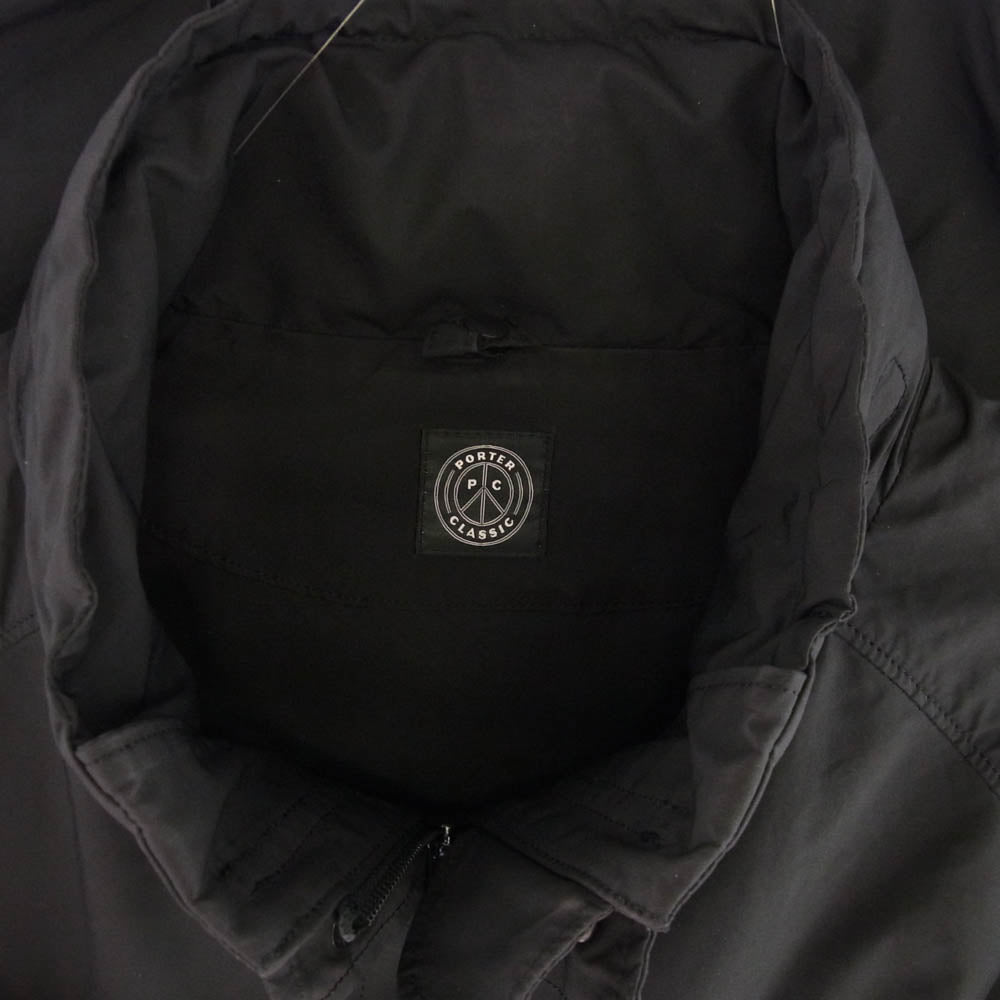 PORTER CLASSIC ポータークラシック 24AW PC-026-2988 WEATHER MILITARY JACKET ウェザー ミリタリー ジャケット ブラック系 2【中古】