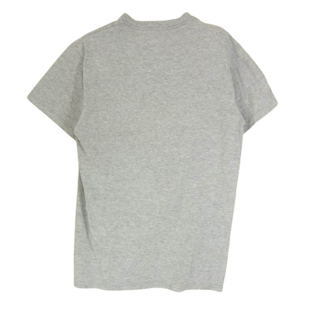 ヴィンテージ 90s DELTA プリント クルーネック 丸首 半袖 Tシャツ グレー系 S【中古】