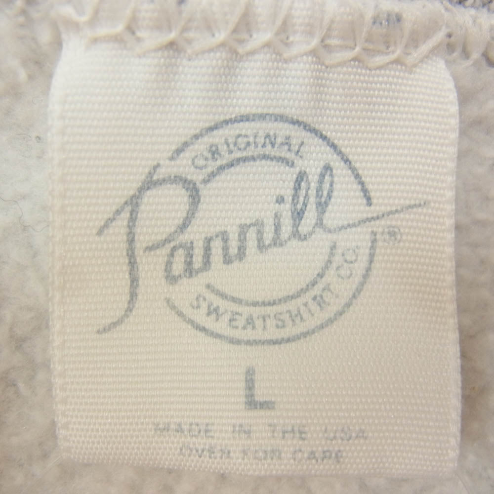 ヴィンテージ 80s USA製 PANNILL パニール プリント スウェット グレー系 L【中古】