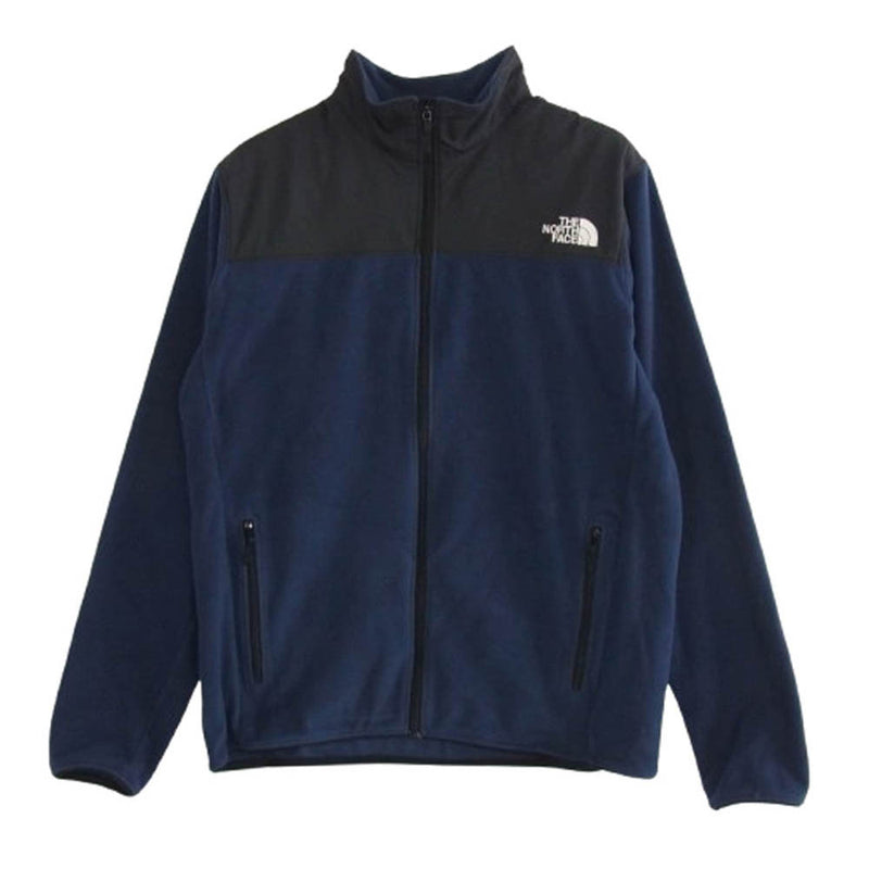 THE NORTH FACE ノースフェイス NL21404 MOUNTAIN VERSA MICRO JACKET マウンテン バーサ マイクロ フリース ジャケット ネイビー系 L【中古】