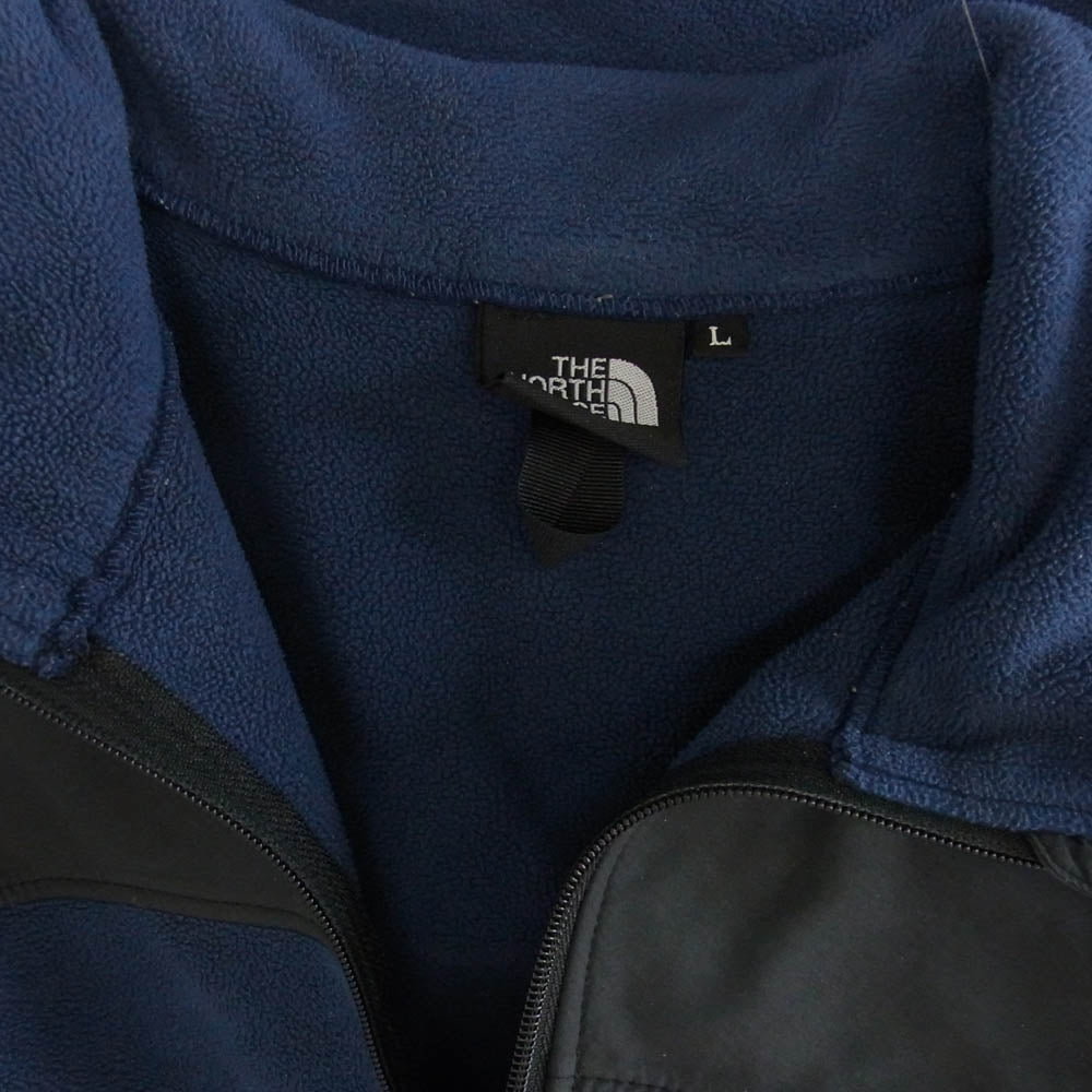 THE NORTH FACE ノースフェイス NL21404 MOUNTAIN VERSA MICRO JACKET マウンテン バーサ マイクロ フリース ジャケット ネイビー系 L【中古】