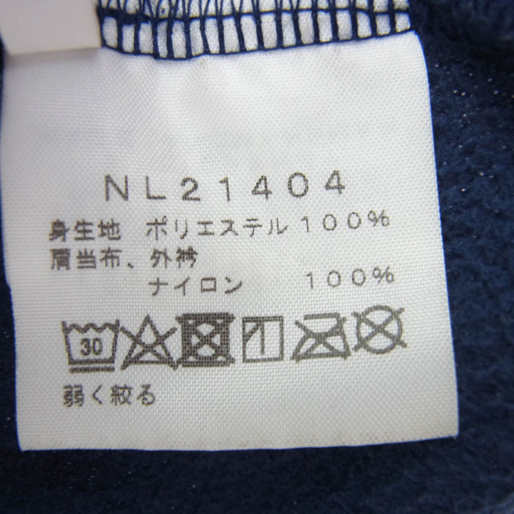 THE NORTH FACE ノースフェイス NL21404 MOUNTAIN VERSA MICRO JACKET マウンテン バーサ マイクロ フリース ジャケット ネイビー系 L【中古】