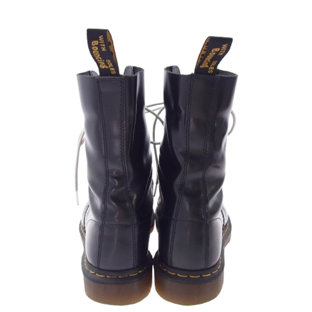 Dr.Martens ドクターマーチン 1490 10ホール レザー ブーツ ブラック系 UK10【中古】