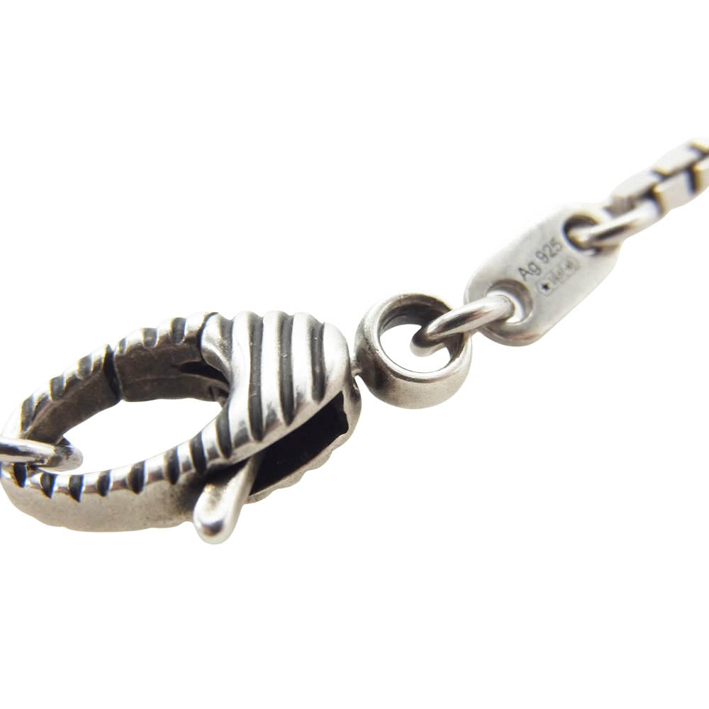 GUCCI グッチ ベネチアン チェーン ネックレス シルバー 925 シルバー系【中古】