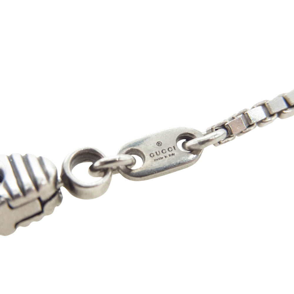 GUCCI グッチ ベネチアン チェーン ネックレス シルバー 925 シルバー系【中古】