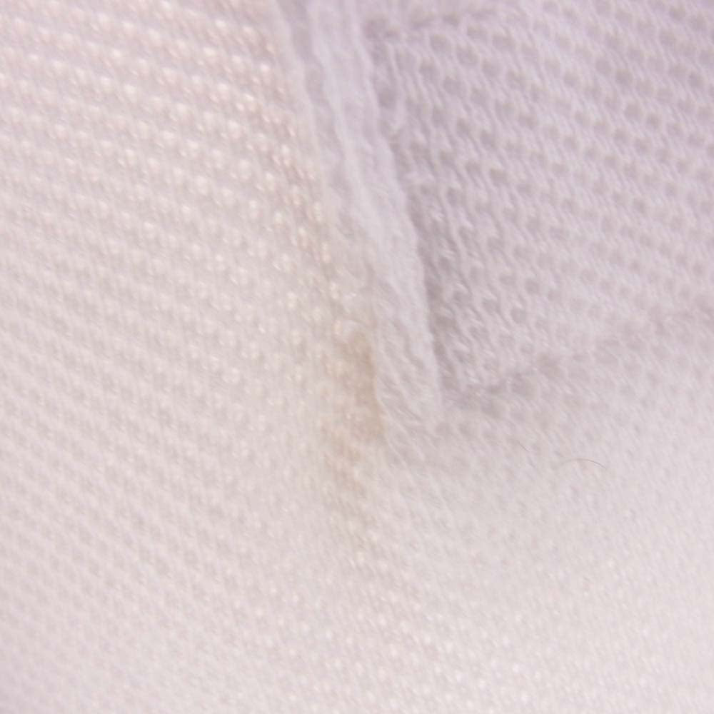 PLAY COMME des GARCONS プレイコムデギャルソン AX-T066 PLAY POLO SHIRT プレイ ポロシャツ ハートワッペン 鹿の子 半袖 ホワイト系 S【中古】