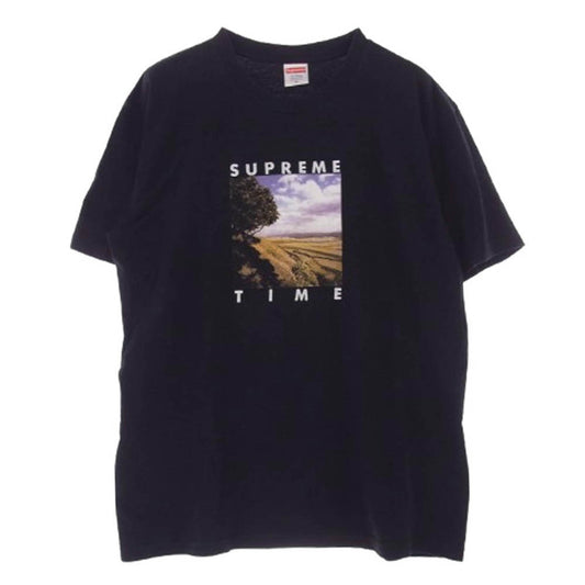 Supreme シュプリーム 20SS Time Tee タイム 半袖 Tシャツ ブラック系 M【中古】
