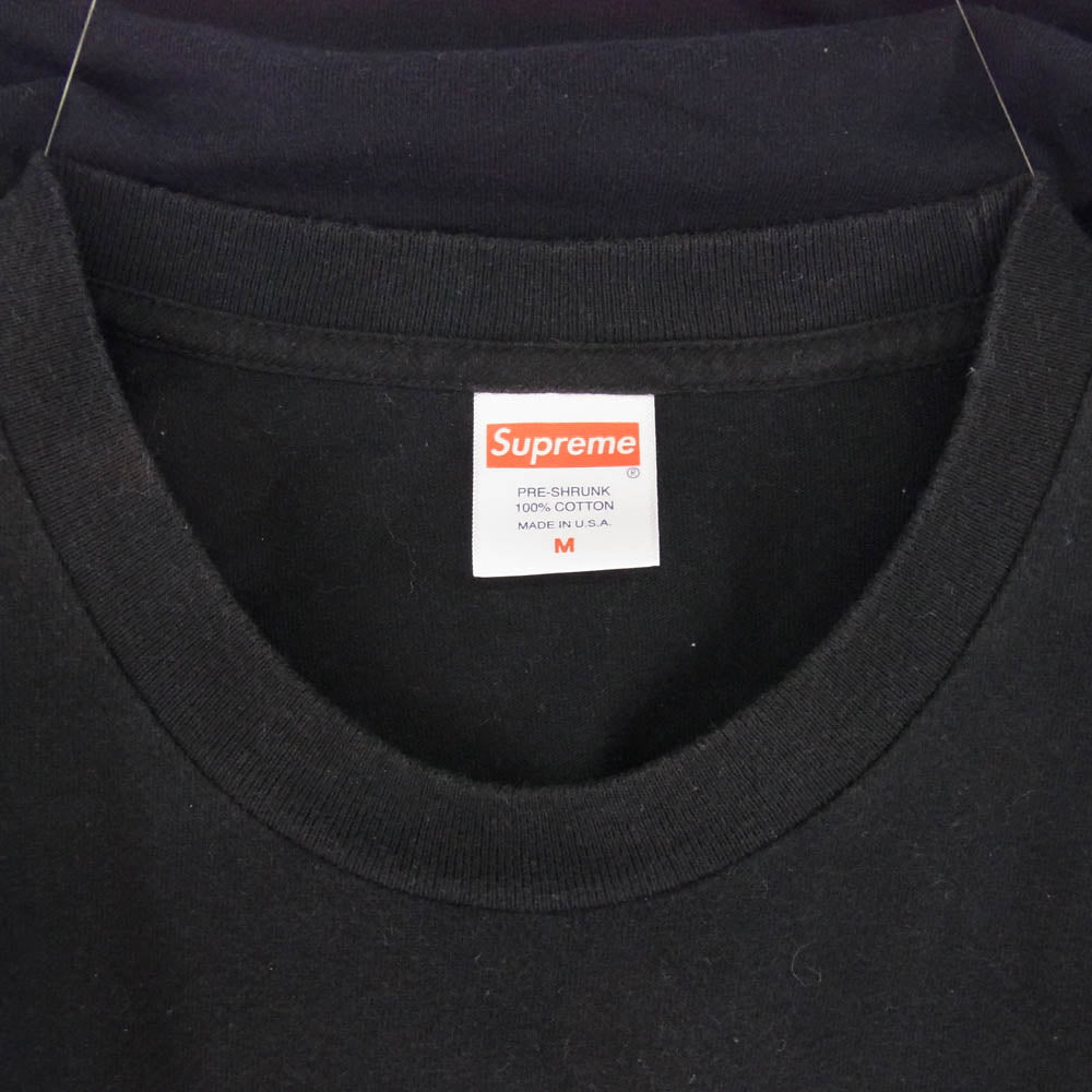 Supreme シュプリーム 20SS Time Tee タイム 半袖 Tシャツ ブラック系 M【中古】