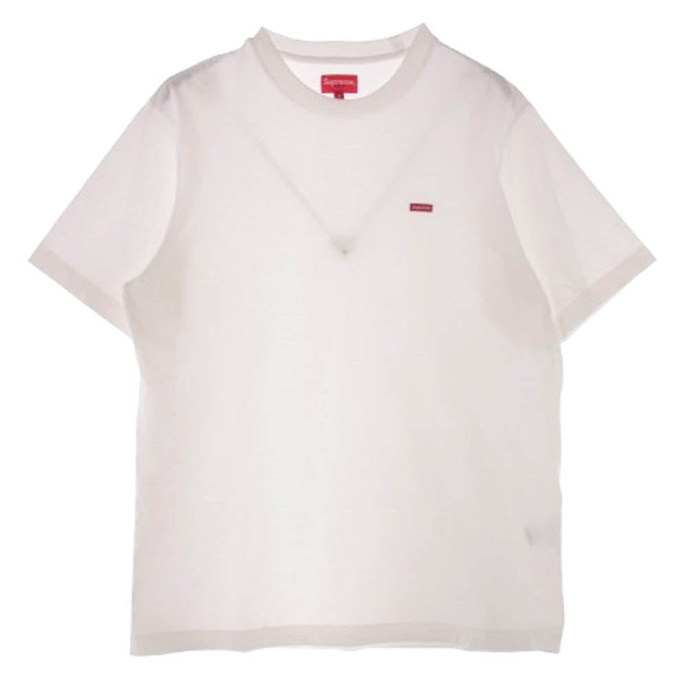 Supreme シュプリーム 20SS Small Box S/S Tee スモール ボックス 半袖 Tシャツ ホワイト系 M【中古】