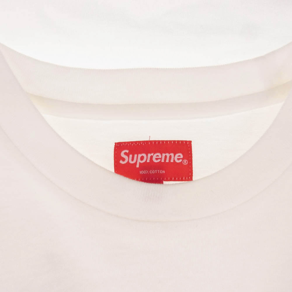 Supreme シュプリーム 20SS Small Box S/S Tee スモール ボックス 半袖 Tシャツ ホワイト系 M【中古】
