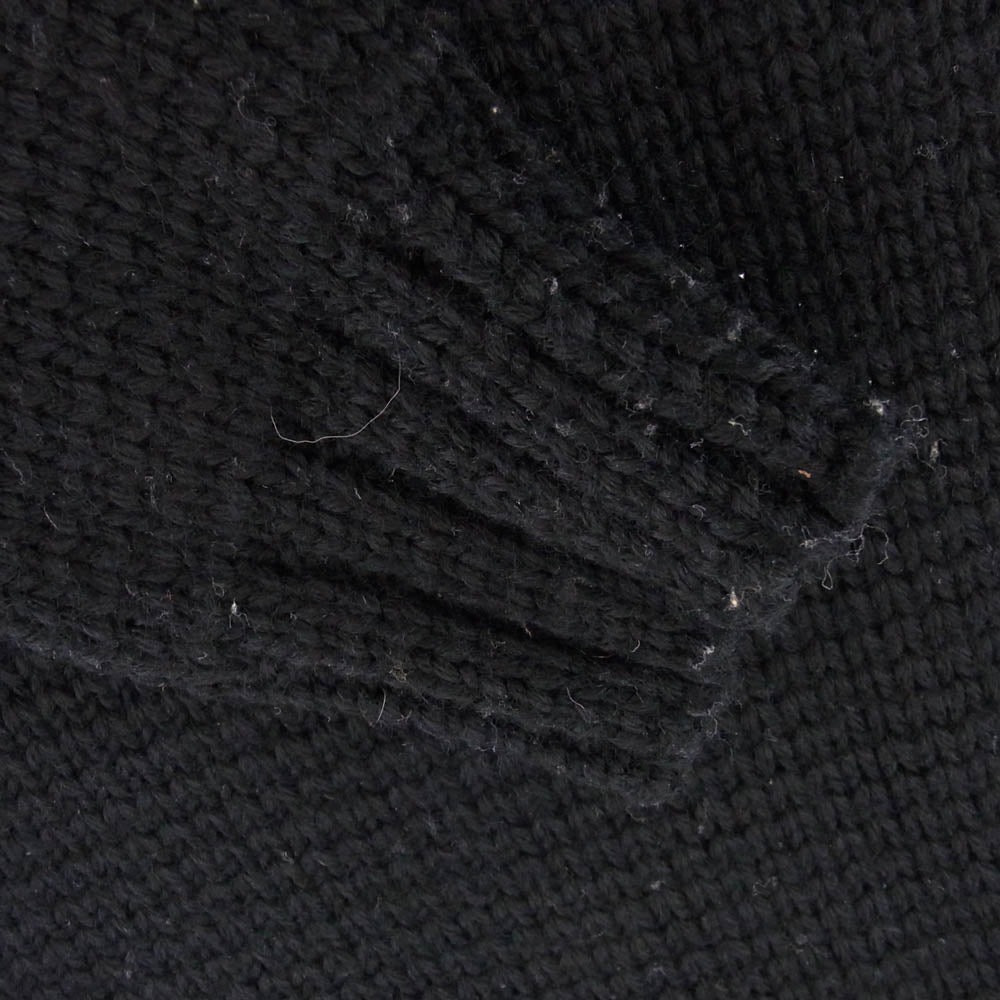 MAISON MARGIELA メゾンマルジェラ 白タグ プルオーバー ニット ブラック系【中古】