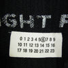 MAISON MARGIELA メゾンマルジェラ MM6 TIGHT FIT タイト フィット ウール ニット ボタン カーディガン ブラック系 サイズ表記無【中古】
