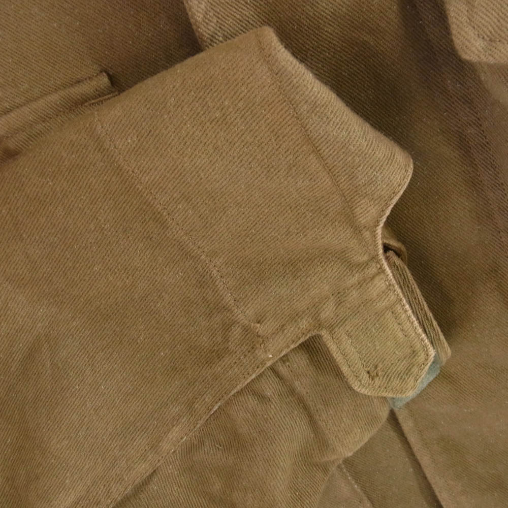doublet ダブレット 22SS 22SS15BL134 SILK TWILL MILITARY BLOUSON シルクツイル ミリタリー ブルゾン M-65 ジャケット カーキ系 S【中古】