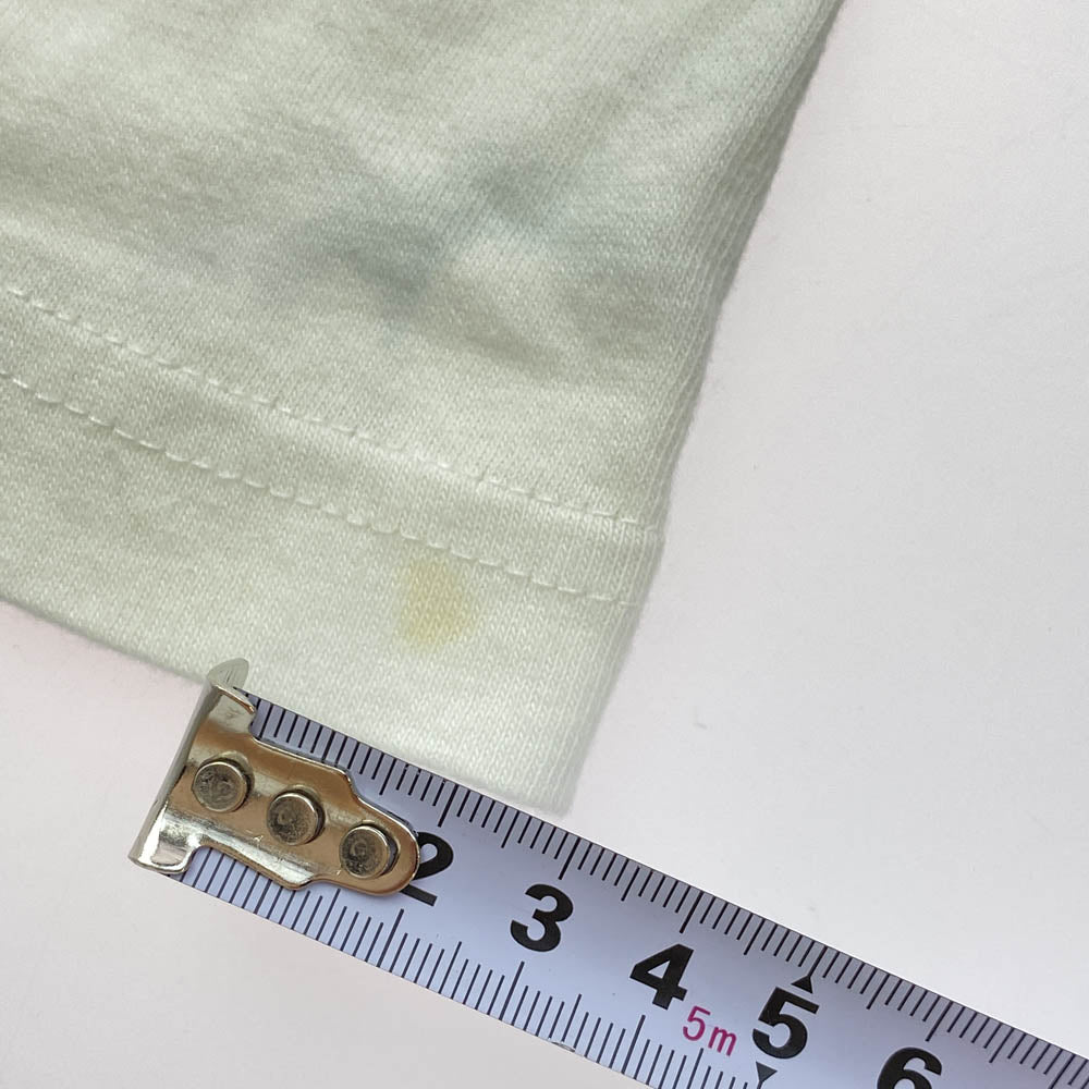 ルード ST.BARTHS アーチロゴ プリント 半袖 Tシャツ ホワイト系 グリーン系 XL【中古】